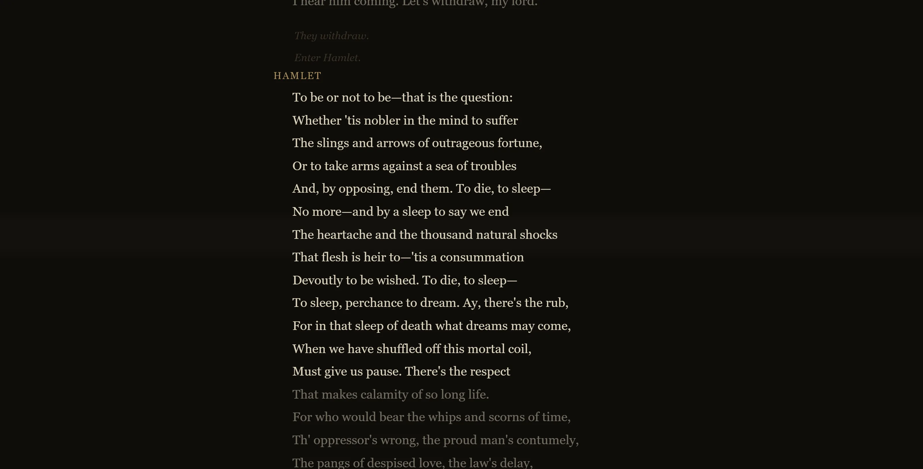 The Scriptaoke prompter in the Folio Dark theme